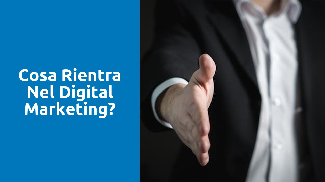 Cosa rientra nel Digital Marketing?