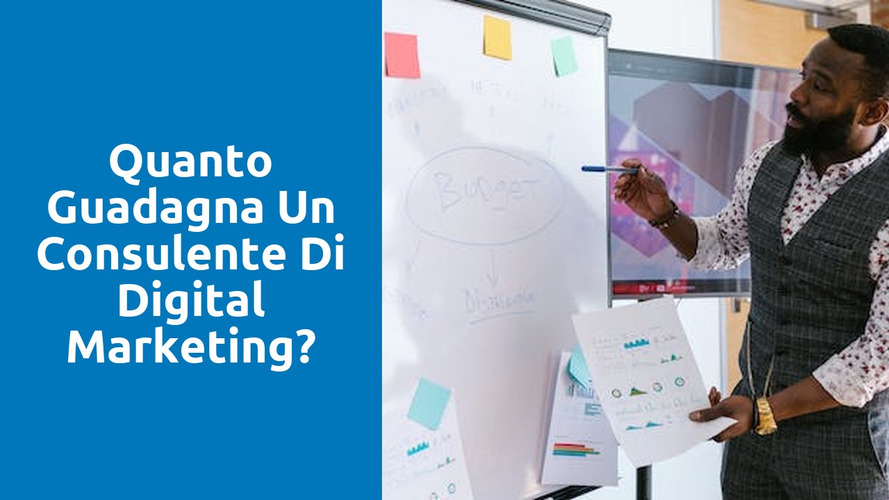 Quanto guadagna un consulente di digital marketing?